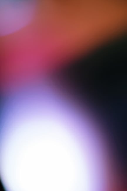 Soft blurred lights representing clarity