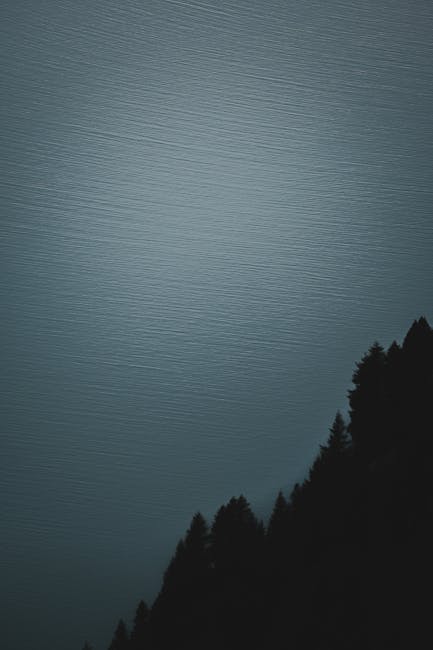 Moonlit mountain peak representing mental clarity